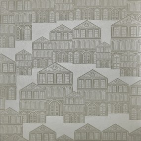 Tapet Maison, Ivory Cream Luxury Patterned, 1838 Wallcoverings, 5.3mp / rola