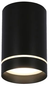 Spot TUBA 1xGU10/15W/230V negru