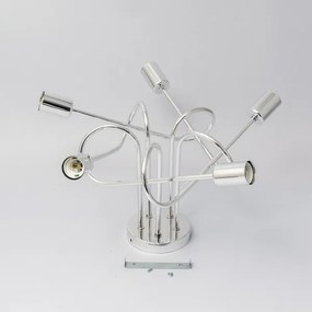 Lustră aplicată OXFORD 5xE27/15W/230V crom lucios