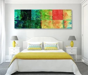 Tablou artă modernă colorată