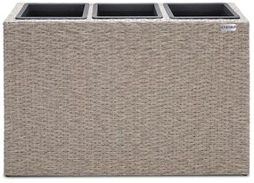 Deuba Ghiveci cu flori 83x30,5x60cm - crem