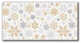 Tablou pe panza canvas Fulgi de zăpadă de iarnă de Crăciun
