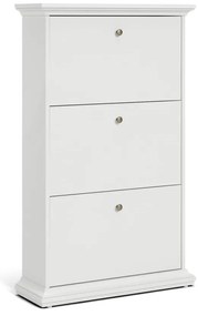 Pantofar alb cu deschidere înclinată Paris – Tvilum