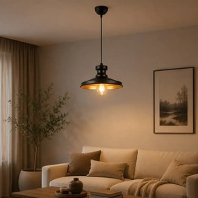 Lustra  negru homs ro11320