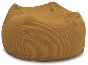 Fotoliu bean bag galben muștar Voltaire – Bobochic Paris