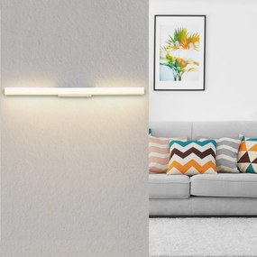 Aplica LED de perete moderna SALLO alba