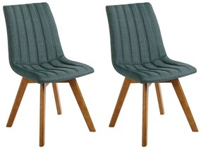 Set 2 buc. scaune sufragerie Camilla (fag + verde închis). 1035621