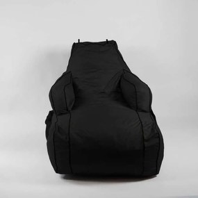 Fotoliu Player Pufrelax, Material Impermeabil - Negru