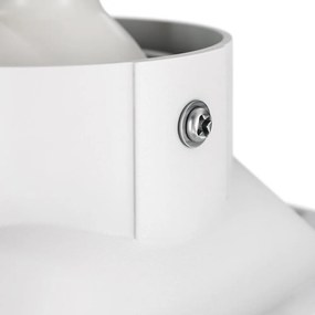 Spot incastrabil design tehnic Dot alb 11,2x11,2cm