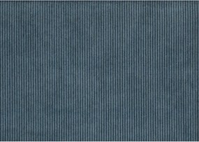 Colțar albastru cu tapițerie din catifea reiată (cu colț pe partea stângă ) Sting – Scandic