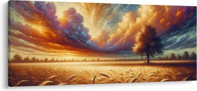 Tablou – Arbore pe câmp (120x50 cm)