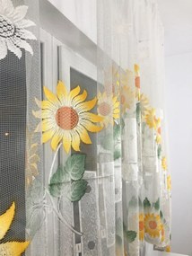 Perdea Bucătărie model Floarea Soarelui - 3 m L