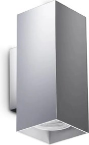 Aplica de perete LOOK AP2 SQUARE D60 H150 CROMO