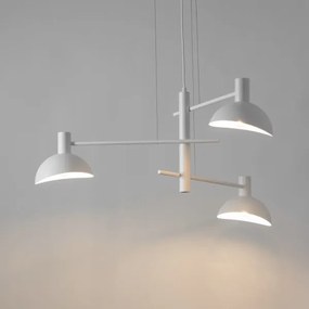 Lustră pe cablu ARTIS 3xE14/40W/230V alb