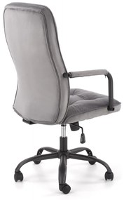 Scaun de birou tapitat Colin catifea – L54 x A57 x 110h cm