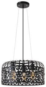 Pendul design clasic ALESSANDRA negru mat 2158 RX