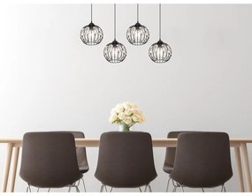 Lustra cu 4 pendule design modern HANAKO 16029-4H GL