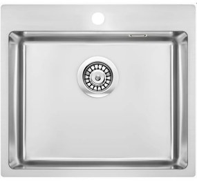 Chiuveta Deante Olfato inox satinat 55x51 cm