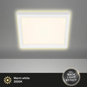 Plafonieră LED CADRE LED/18W/230V d. 29,6x29,6 cm albă Briloner 7362-016