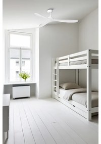 Ventilator de tavan FARO 33446WT GOTLAND L alb d. 132 cm WT + telecomandă