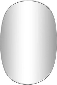 vidaXL Oglindă de perete, argintiu, 50x35 cm