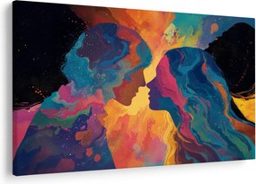 Tablou - Dragoste cosmică (90x60 cm)