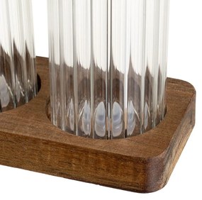 Solniță și piperniță cu suport Linea Duo – Casa Selección