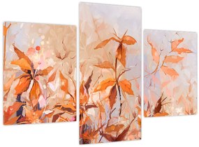 Tablou - Flori pictate (90x60 cm)