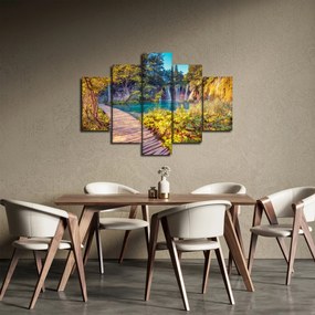 Tablou - Lacurile Plitvice, Croația (150x105 cm)