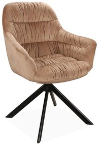 Scaun de bucaterie Astoria II Velvet, bej