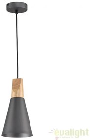 Pendul design modern Bicones gri diam. 14cm MYP359-PL-140-C