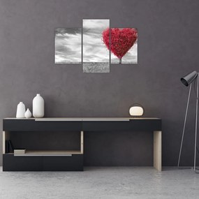 Tablou -Inima din coroanele copacilor (90x60 cm)