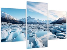 Tablou - Formațiuni glaciare (90x60 cm)