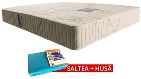 Set Saltea Latex Saltex 900x2000 + Husa cu elastic