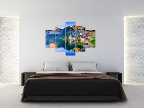 Tablou - Sat alpin (150x105 cm)