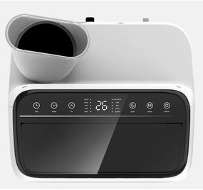 Aparat de aer condiționat mobil Finlux MIA12HOT, 12000 BTU, 24 m², Clasa A, 450 m³/h, Racire/Incalzire, Dezumidificare 2l/h, Alb