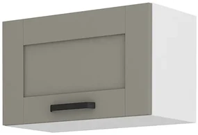 Dulap superior de bucătărie Lucid 60 GU 36 1F (claygrey + alb). 1045450