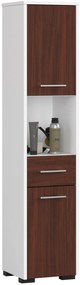Dulap de baie Farid TYP3 (Alb + wenge). 1069752
