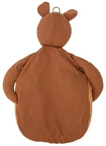 Coș de jucării pentru copii maro din material textil 46x7,5x33 cm Toto – Bloomingville Mini