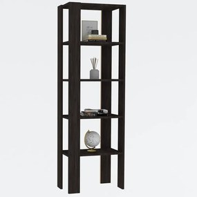 Biblioteca Polly culoare antracit 160cm