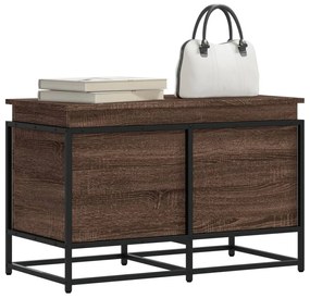 vidaXL Cutie depozitare stejar maro 80x40x51,5 cm lemn prelucrat