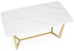 Masa Clemente alb/gold L160 x l90 x H76