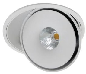 Spot LED incastrabil directionabil de tavan/plafon BOSTON 1 ROUND alb ZZ AZ3471