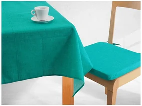 Fata de masa Melange turcoaz Dimensiune: 90 x 90 cm