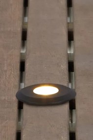 Markslöjd 107284 - Lampă LED încastrată pentru exterior GARDEN24 LED/0,8W/24V IP44 neagră