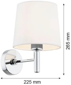 Aplică BOLZANO 1xE27/15W/230V Argon 4760