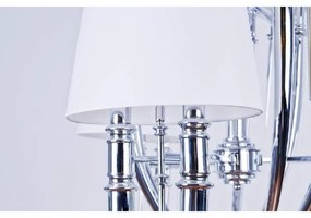 Azzardo AZ0028 - Lustră pe lanț DIABLO 6xE14/11W/230V alb