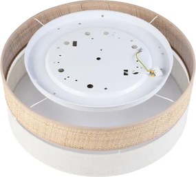 Plafonieră LED SIRJA BOHO LED/36W/230V Ø 45 cm bej/crem