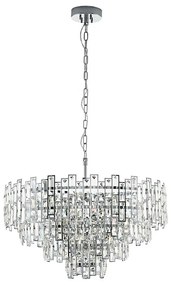 Lustră pe lanț CALMEILLES 10xE14/25W/230V d. 78 cm Eglo 39627