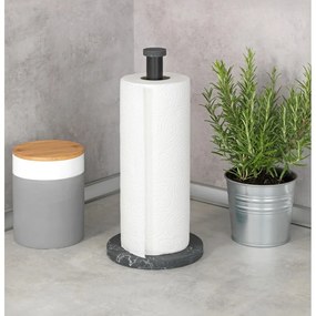 Suport pentru prosoape de hârtie Wenko, negru